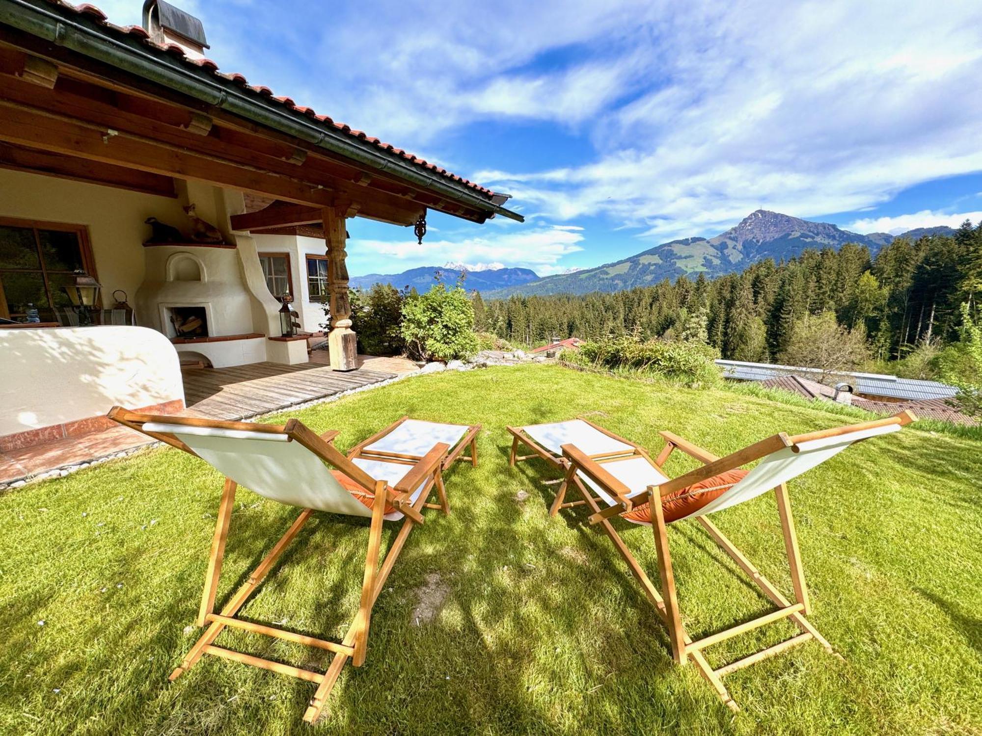 5* Panorama Chalet Mit Sauna By Belle Stay Going am Wilden Kaiser Esterno foto